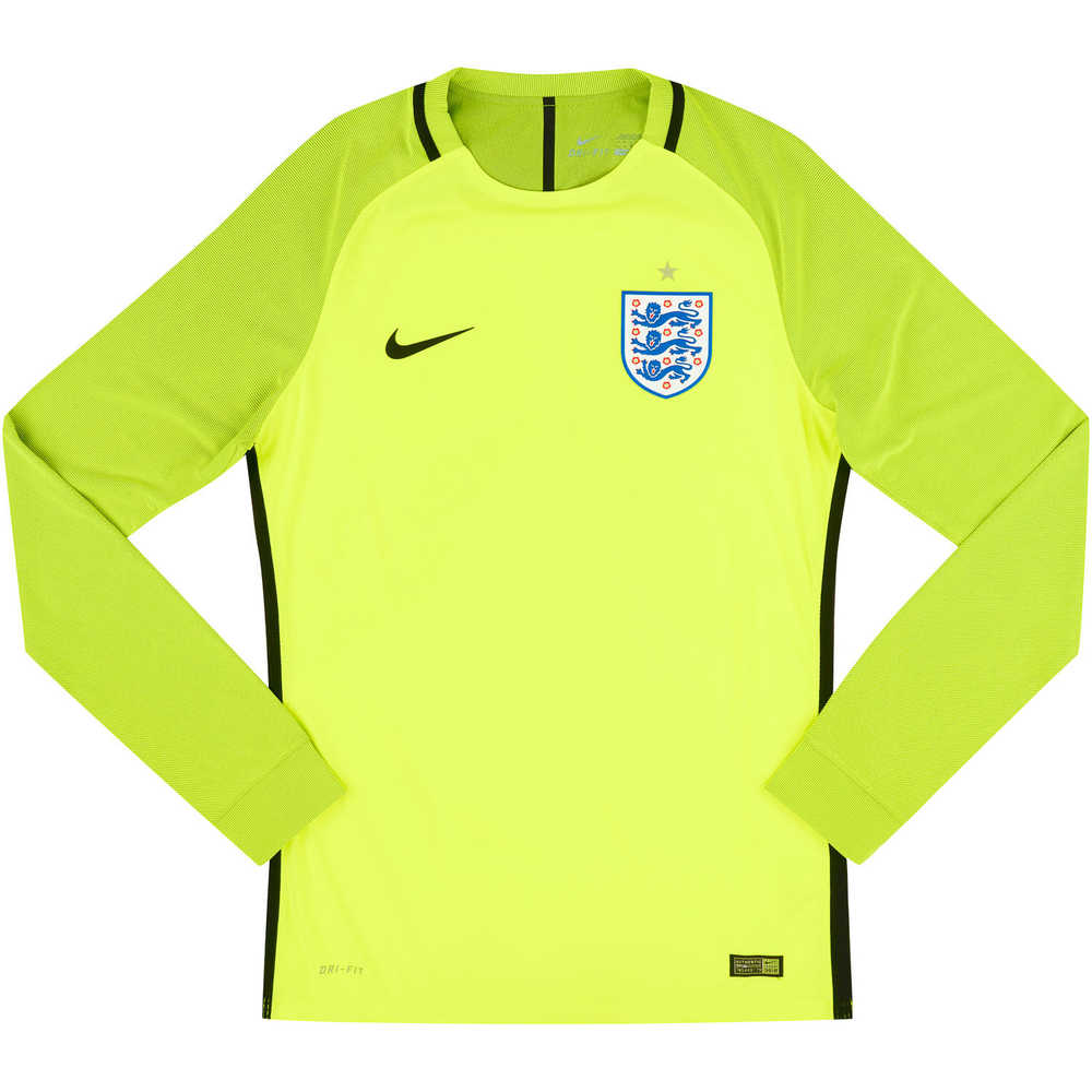 2016-17 England Player Issue GK Shirt *BNIB* L