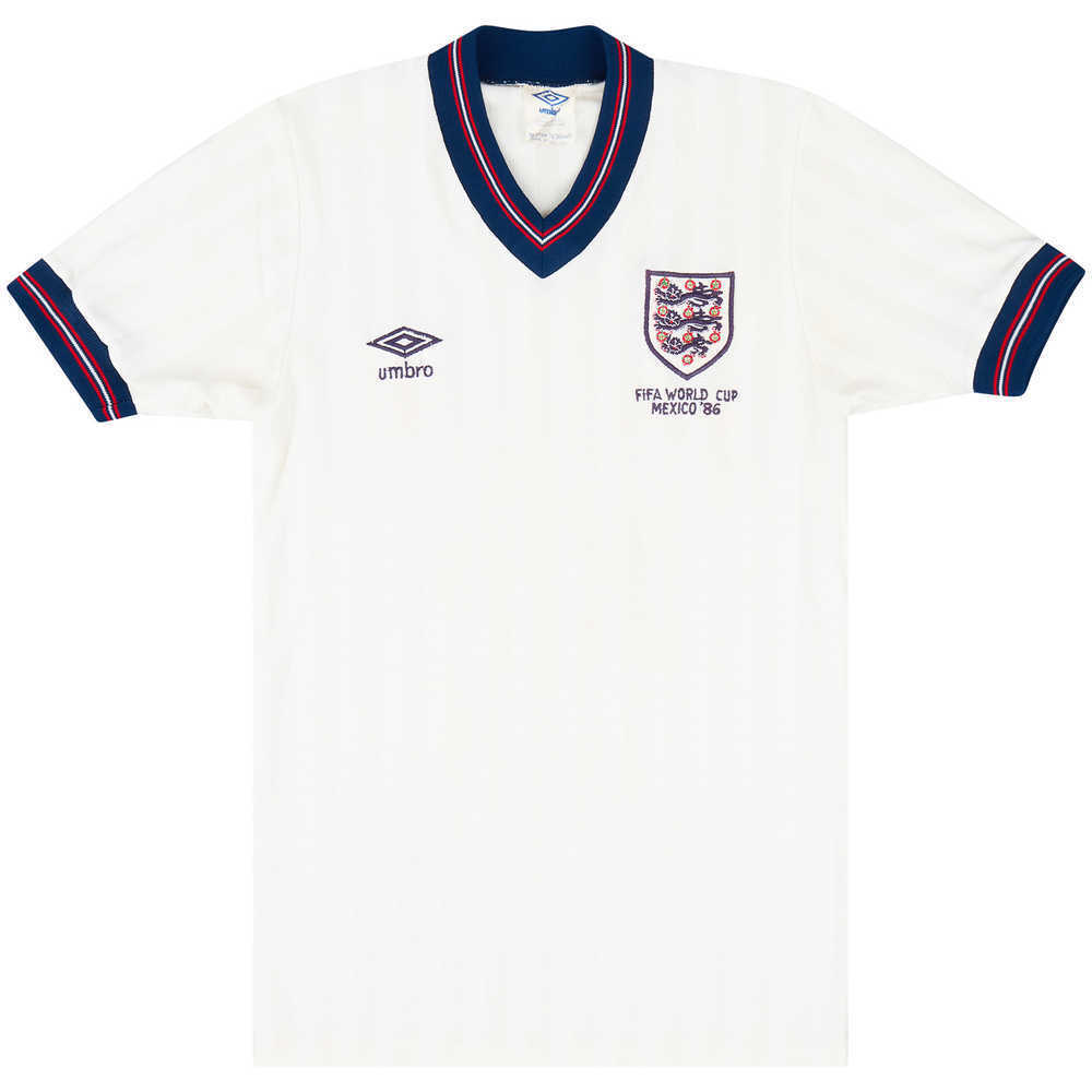 1986 England World Cup Home Shirt (Excellent) S