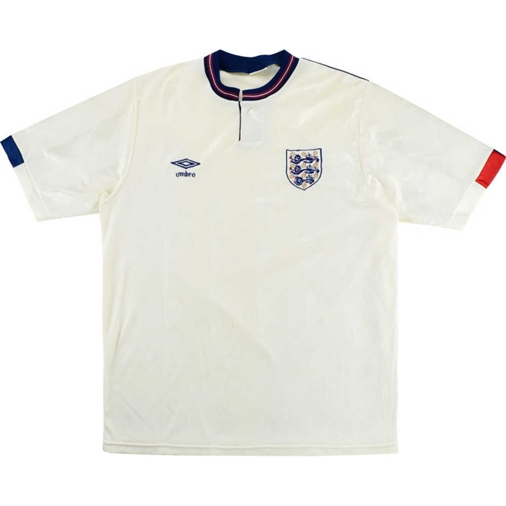 1987-90 England Home Shirt (Very Good) S