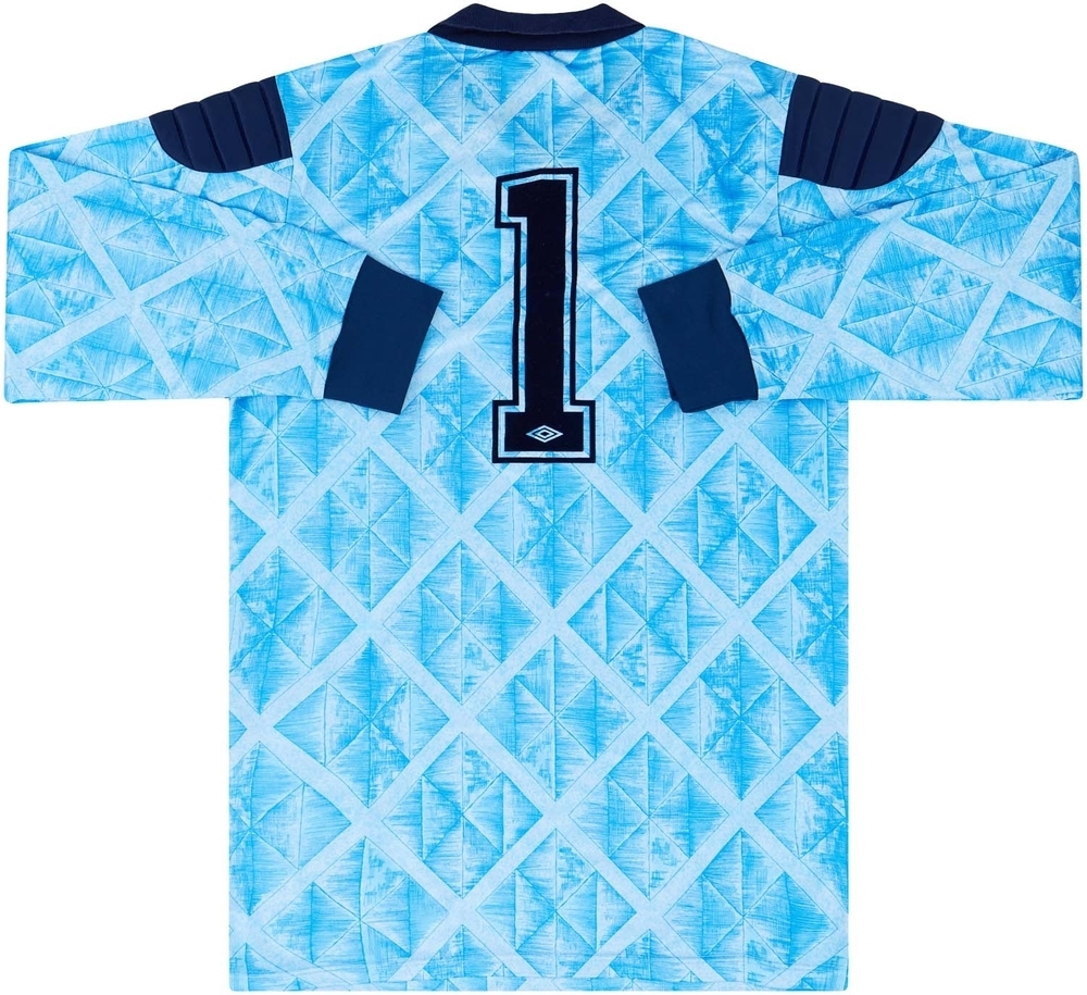 1990-92 England GK Shirt *Mint* #1 (Shilton) M