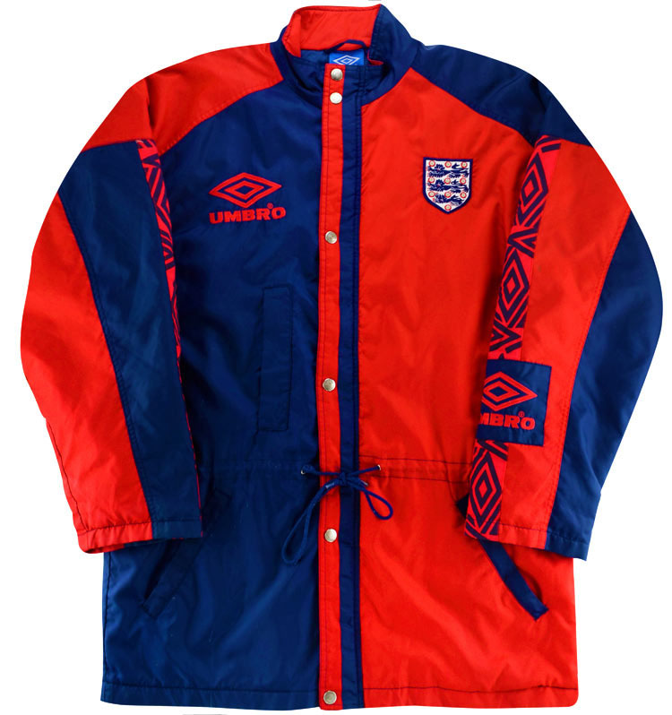 nike england bench coat