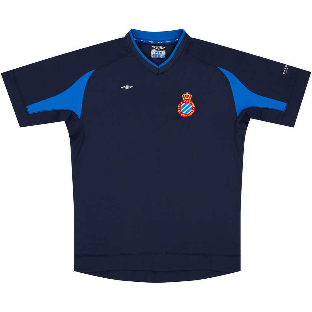 2002-03 Espanyol Umbro Training Shirt (Excellent) M
