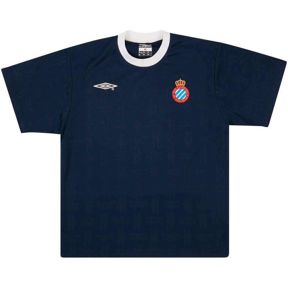 2002-03 Espanyol Umbro Training Shirt (Excellent) M