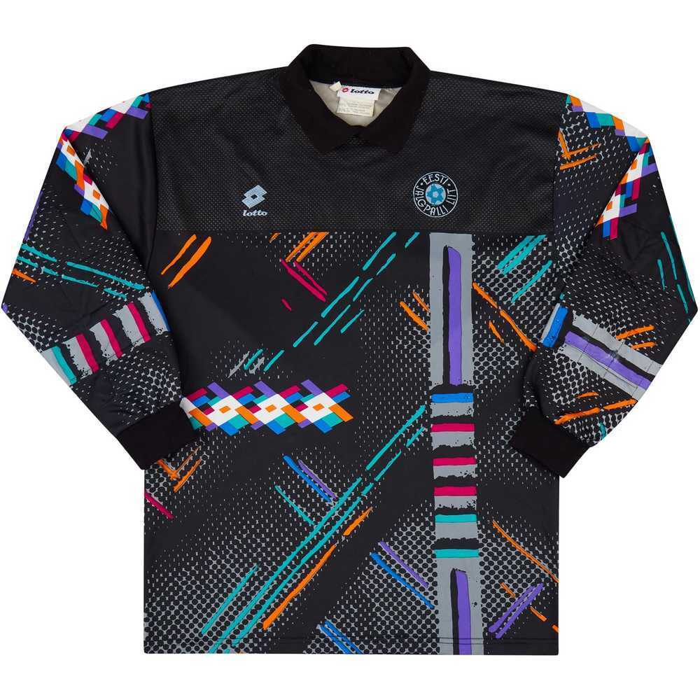 1994-96 Estonia Match Issue GK Shirt #16