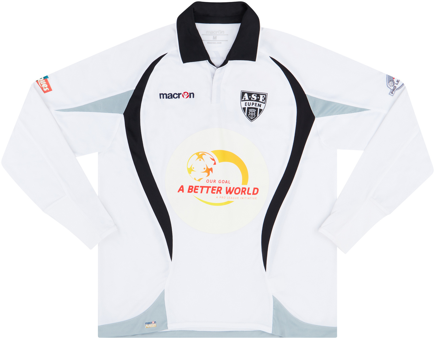 2010-11 KAS Eupen Match Issue Home Shirt Iandoli #3