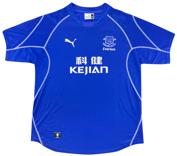 2002-03 Everton Home Shirt