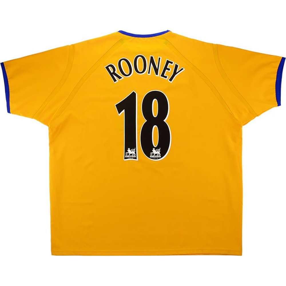 2003-04 Everton Away Shirt Rooney #18 (Very Good) XXL