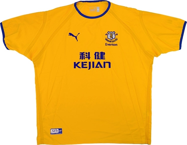 2003-04 Everton Away Shirt