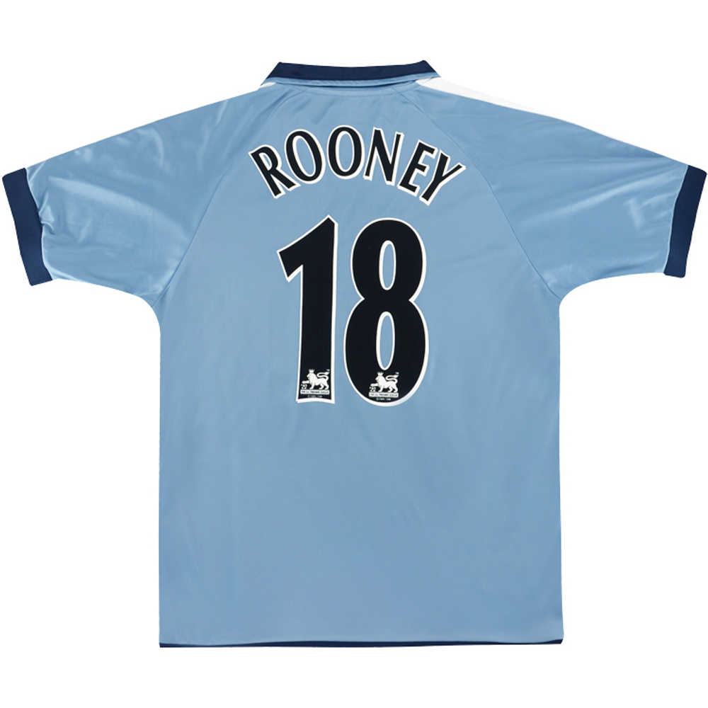 2003-04 Everton Third Shirt Rooney #18 (Excellent) M