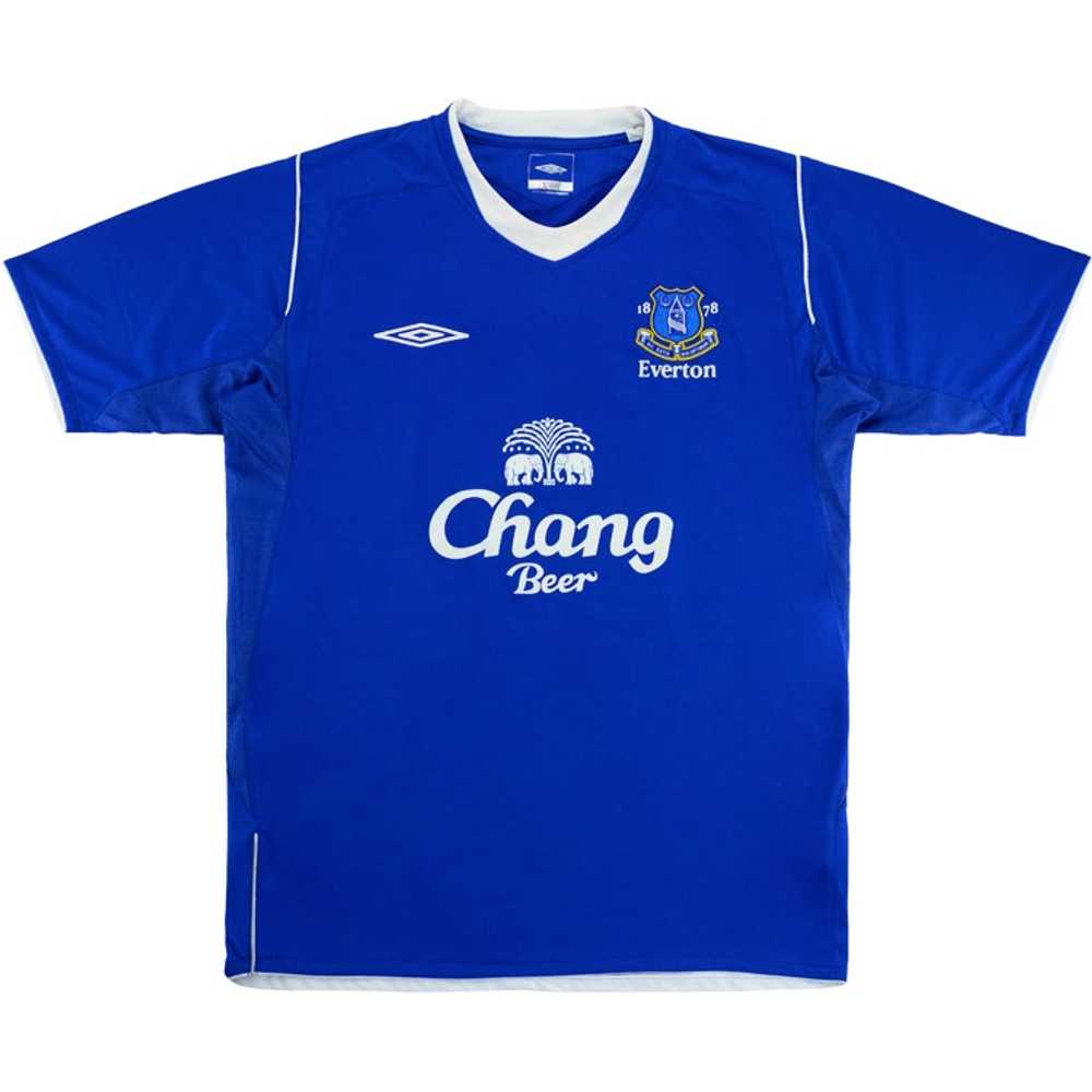 2004-05 Everton Home Shirt (Good) L