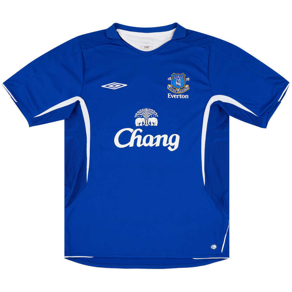 2005-06 Everton Home Shirt (Excellent) XL