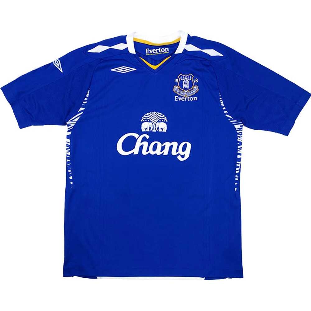 2007-08 Everton Home Shirt *Mint* XXL