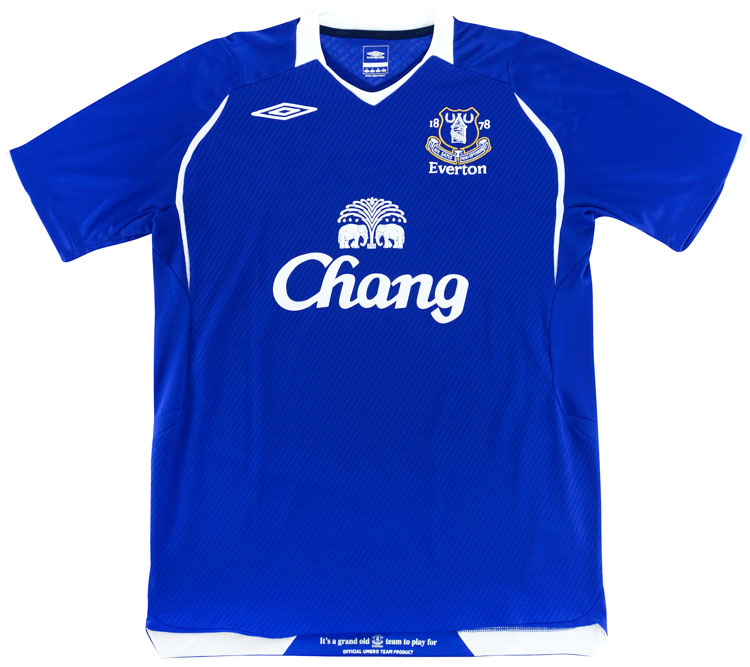 2008-09 Everton Home Shirt