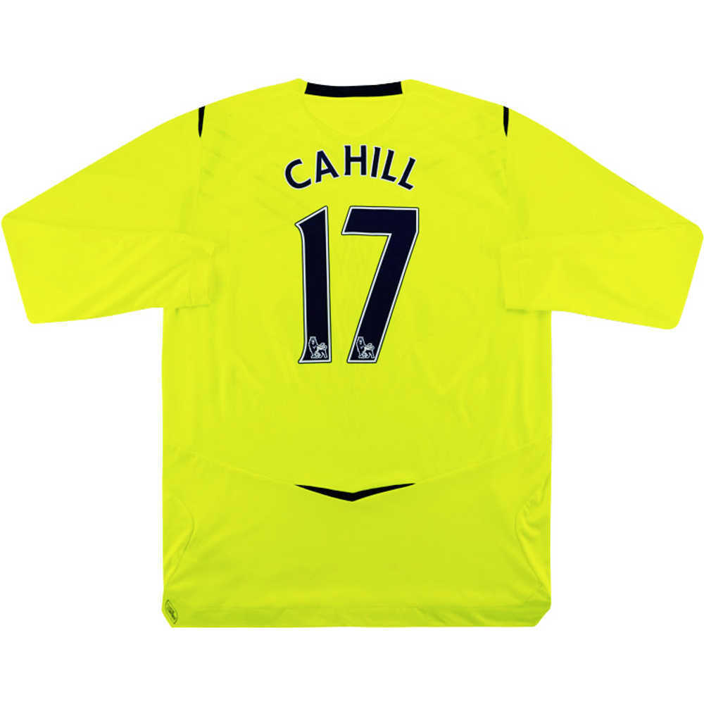 2008-09 Everton Third L/S Shirt Cahill #17 (Excellent) S