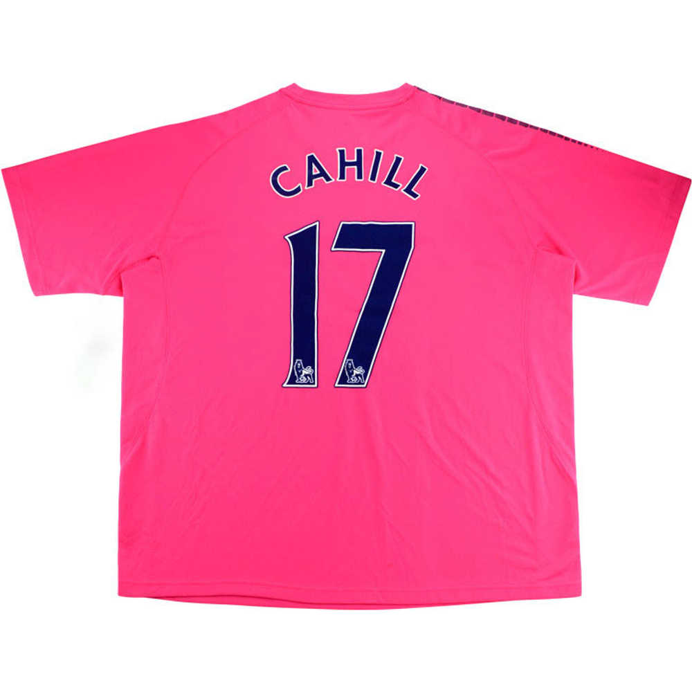 2010-11 Everton Away Shirt Cahill #17 (Excellent) XXL