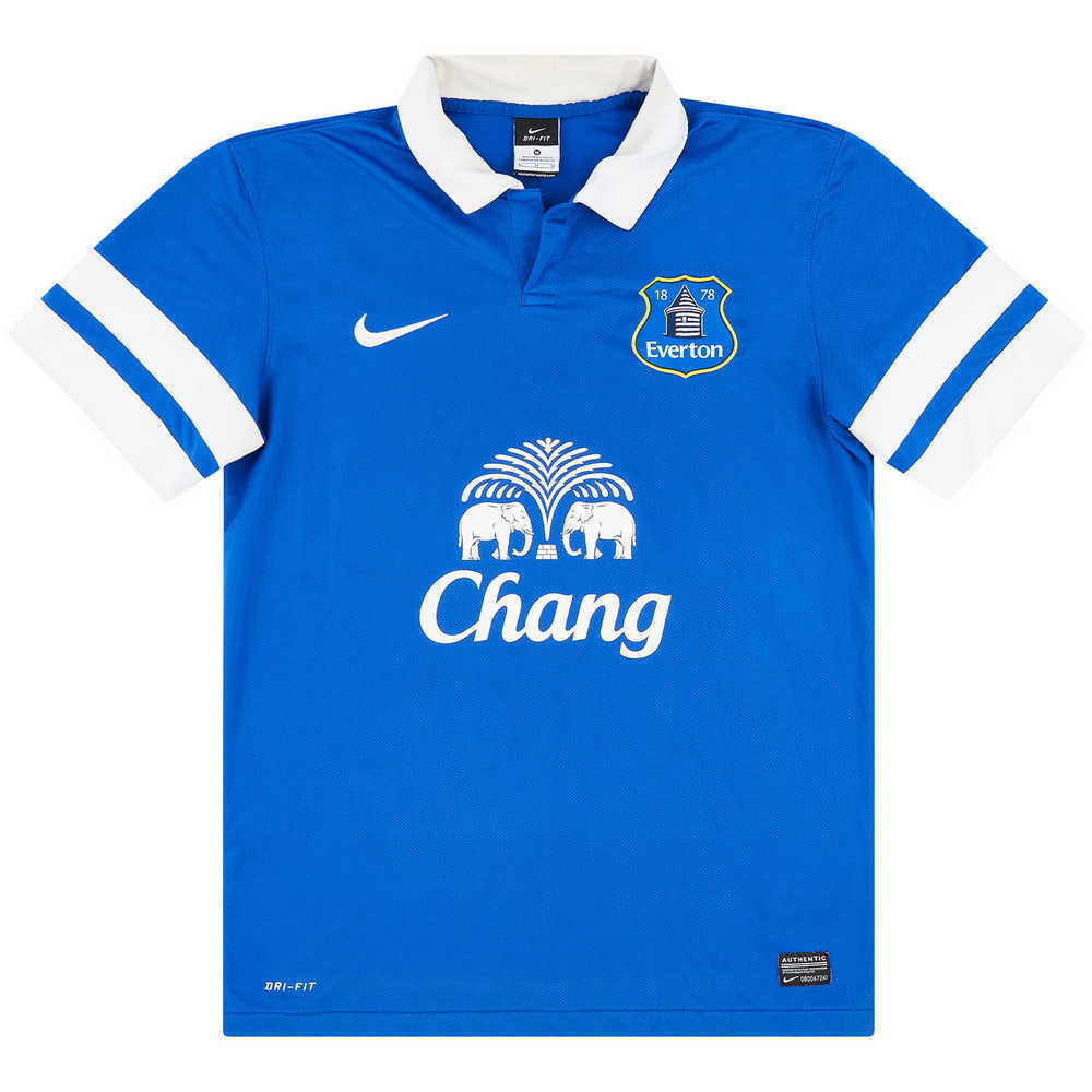 2013-14 Everton Home Shirt (Very Good) S