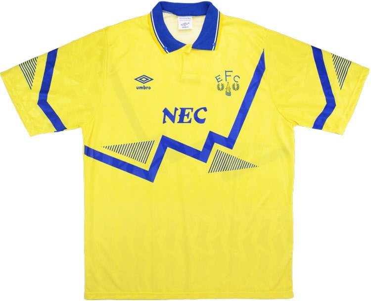 1990-92 Everton Away Shirt