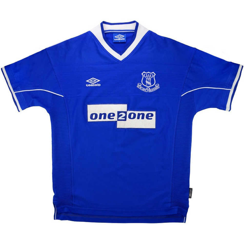 1999-00 Everton Home Shirt (Fair) M
