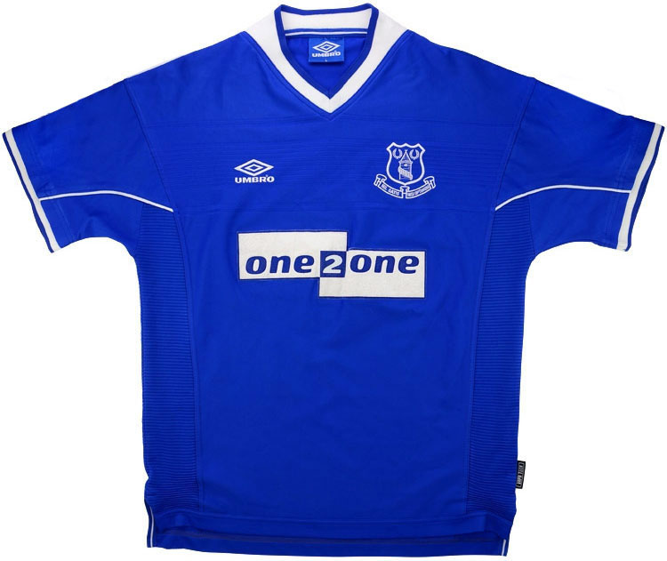 1999-00 Everton Home Shirt