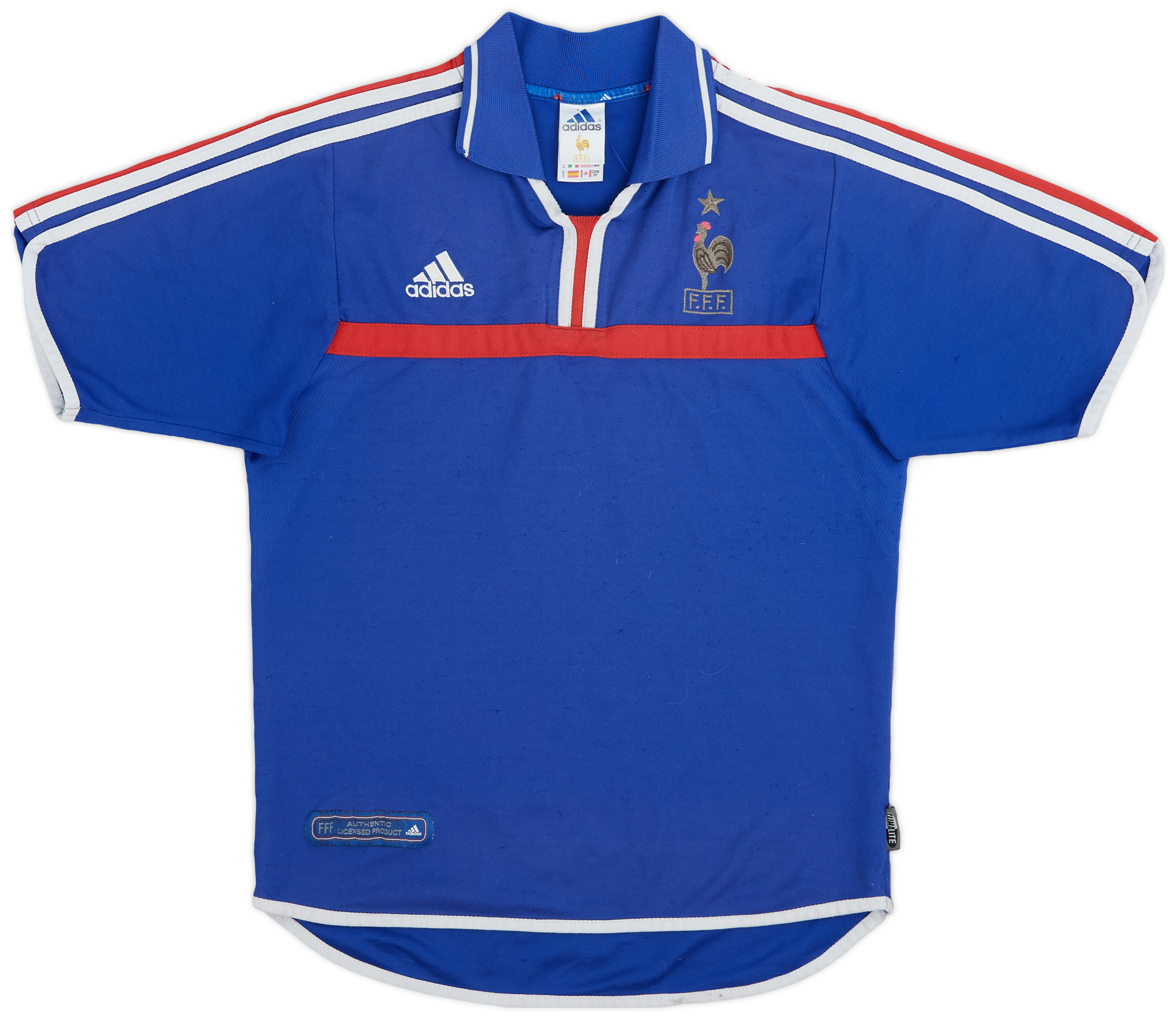 2000-02 France Home Shirt - 5/10 - ()