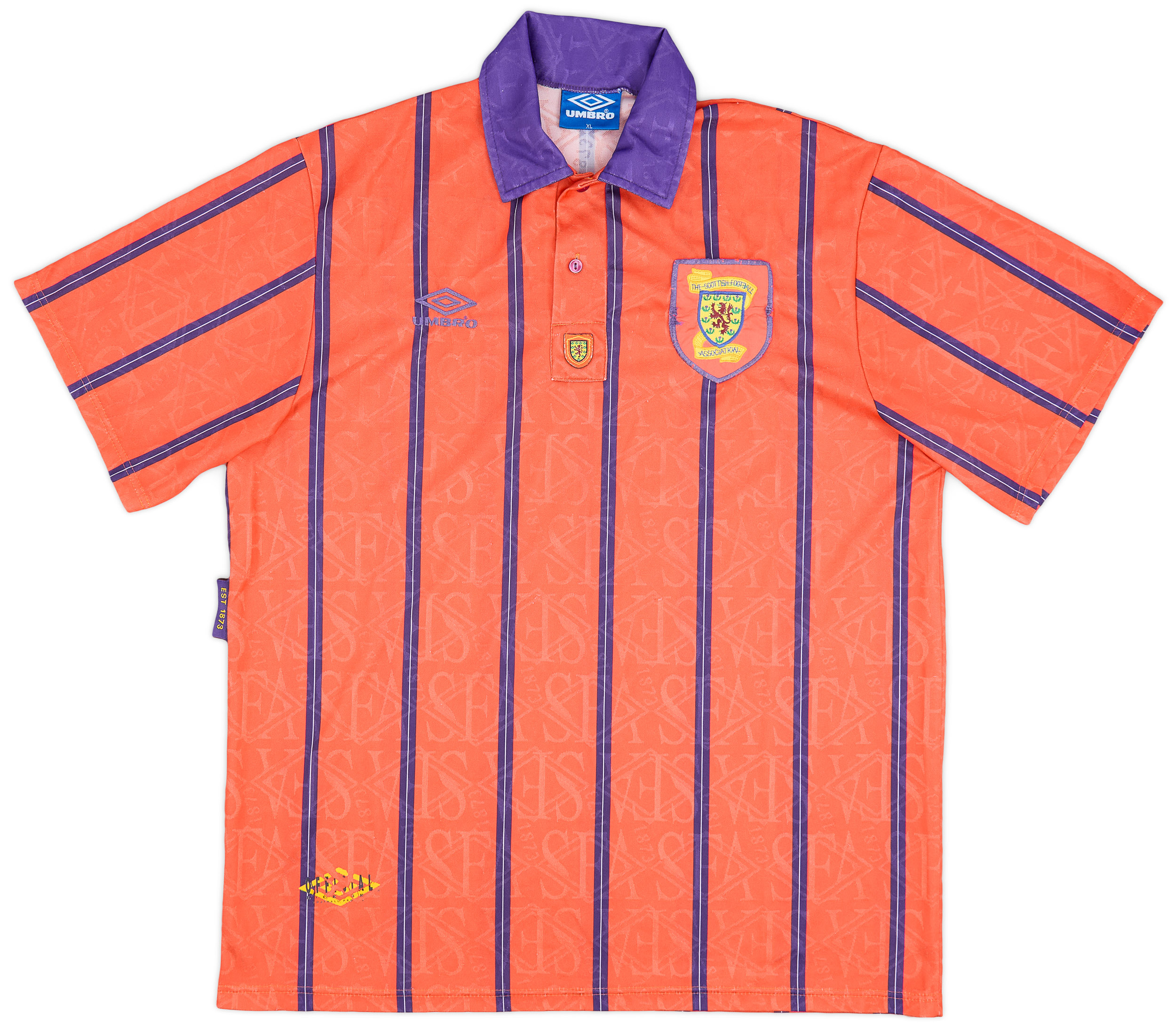 1993-95 Scotland Away Shirt - 7/10 - ()