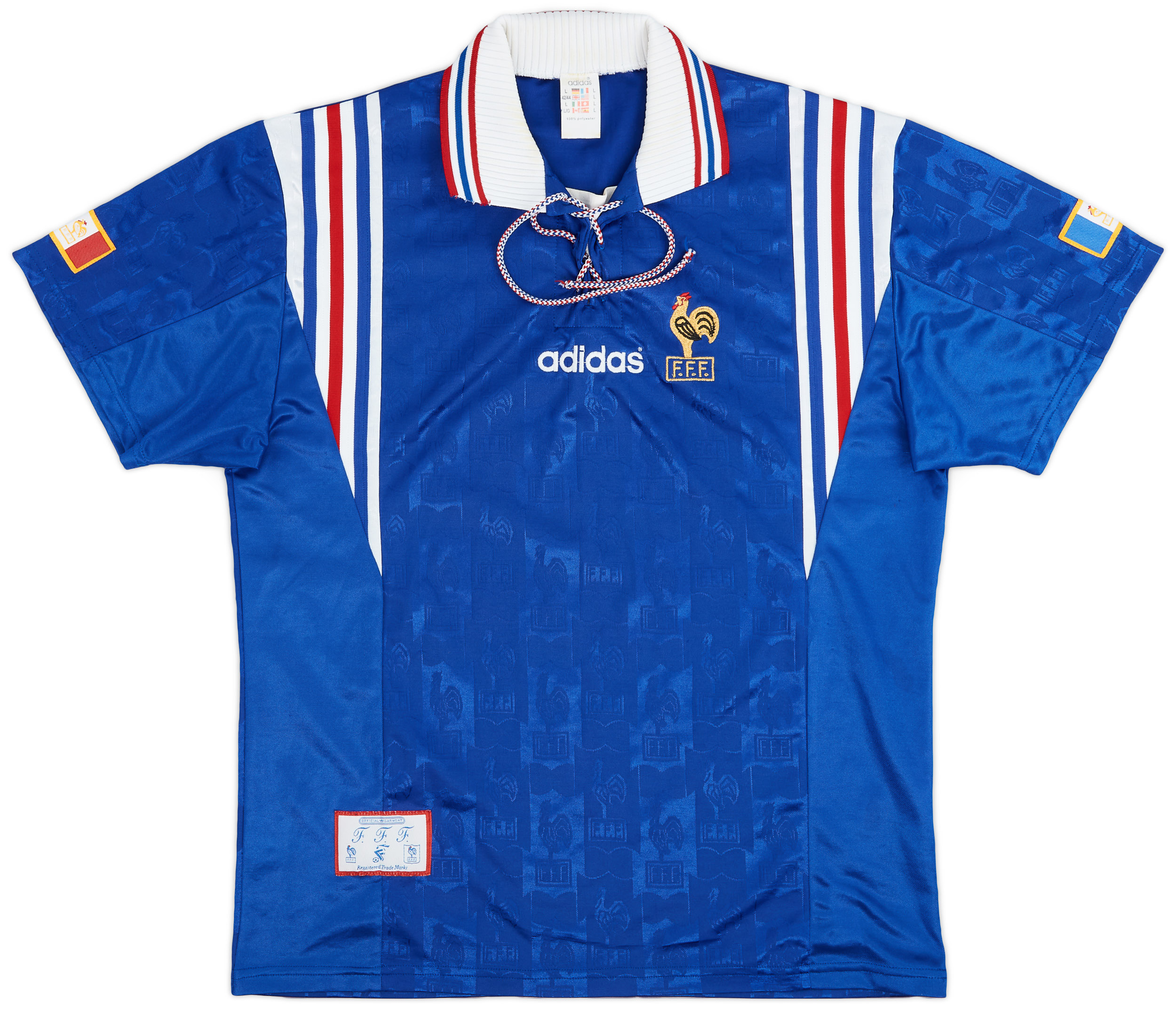1996-98 France Home Shirt - 9/10 - ()
