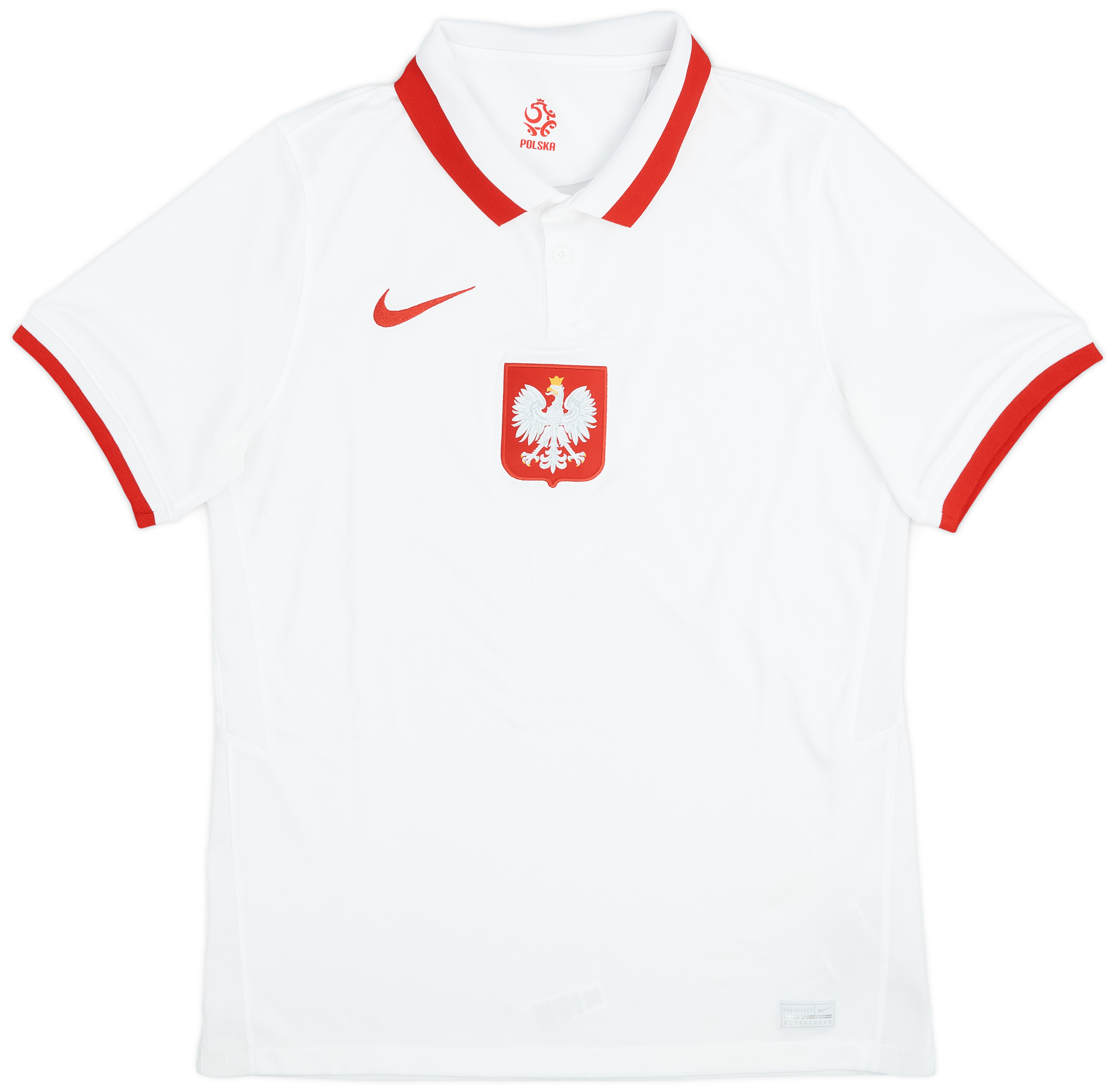 2020-21 Poland Home Shirt - 9/10 - ()