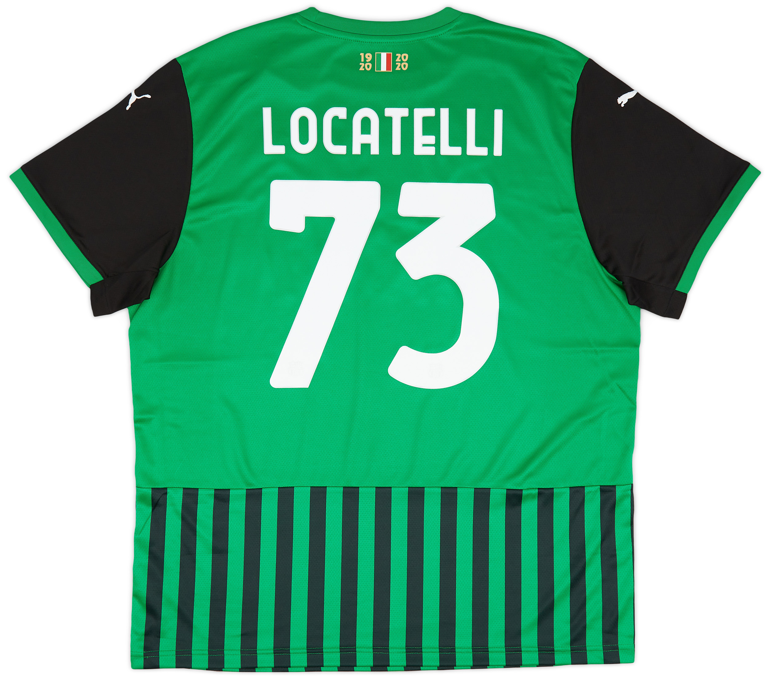2020-21 Sassuolo Home Shirt Locatelli #73 ()