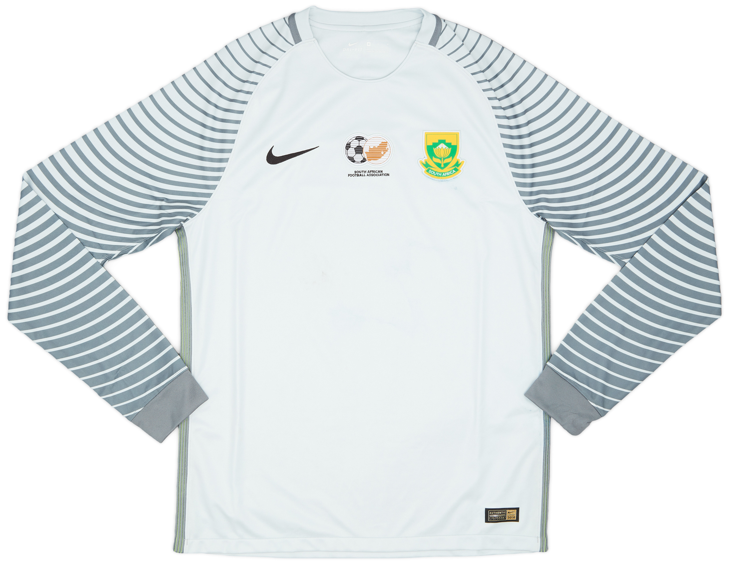 2016-17 South Africa Authentic GK Shirt - 7/10 - ()