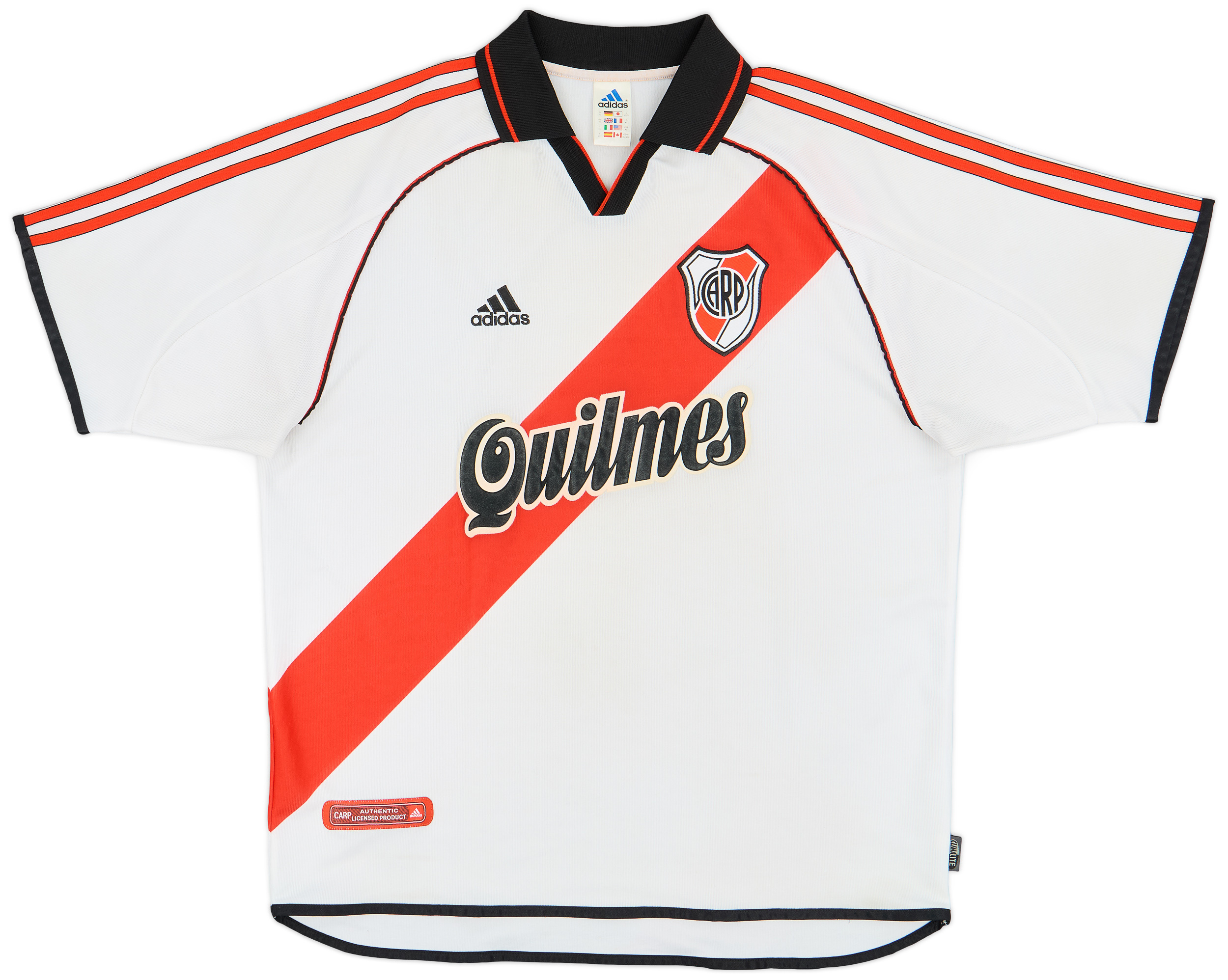 2000-02 River Plate Home Shirt - 9/10 - ()