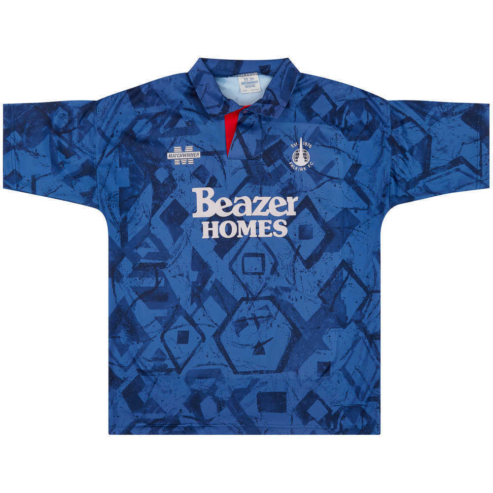 1994-95 Falkirk Home Shirt (Very Good) L