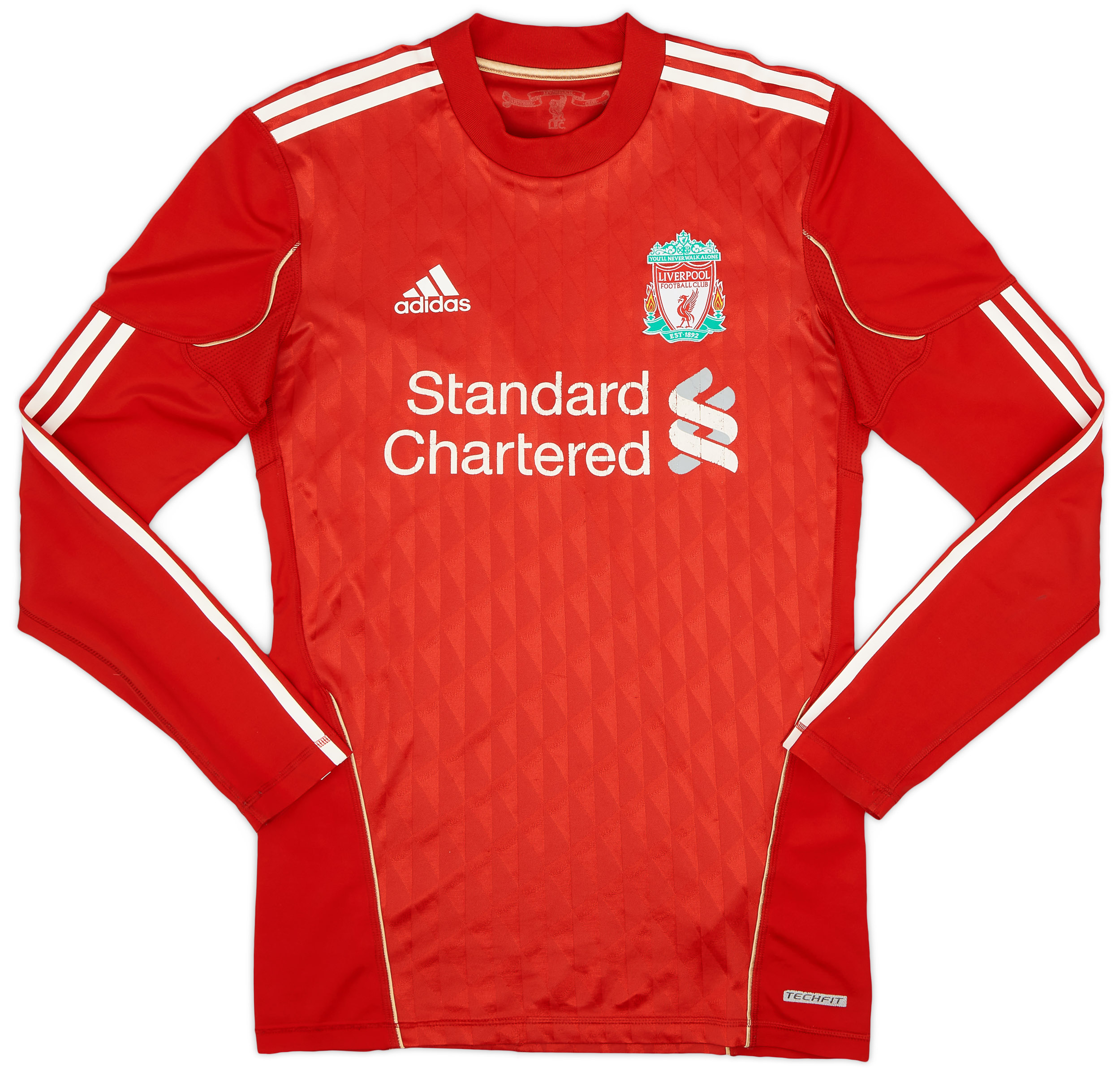 2010-12 Liverpool Player Issue TechFit Home Shirt - 6/10 - ()