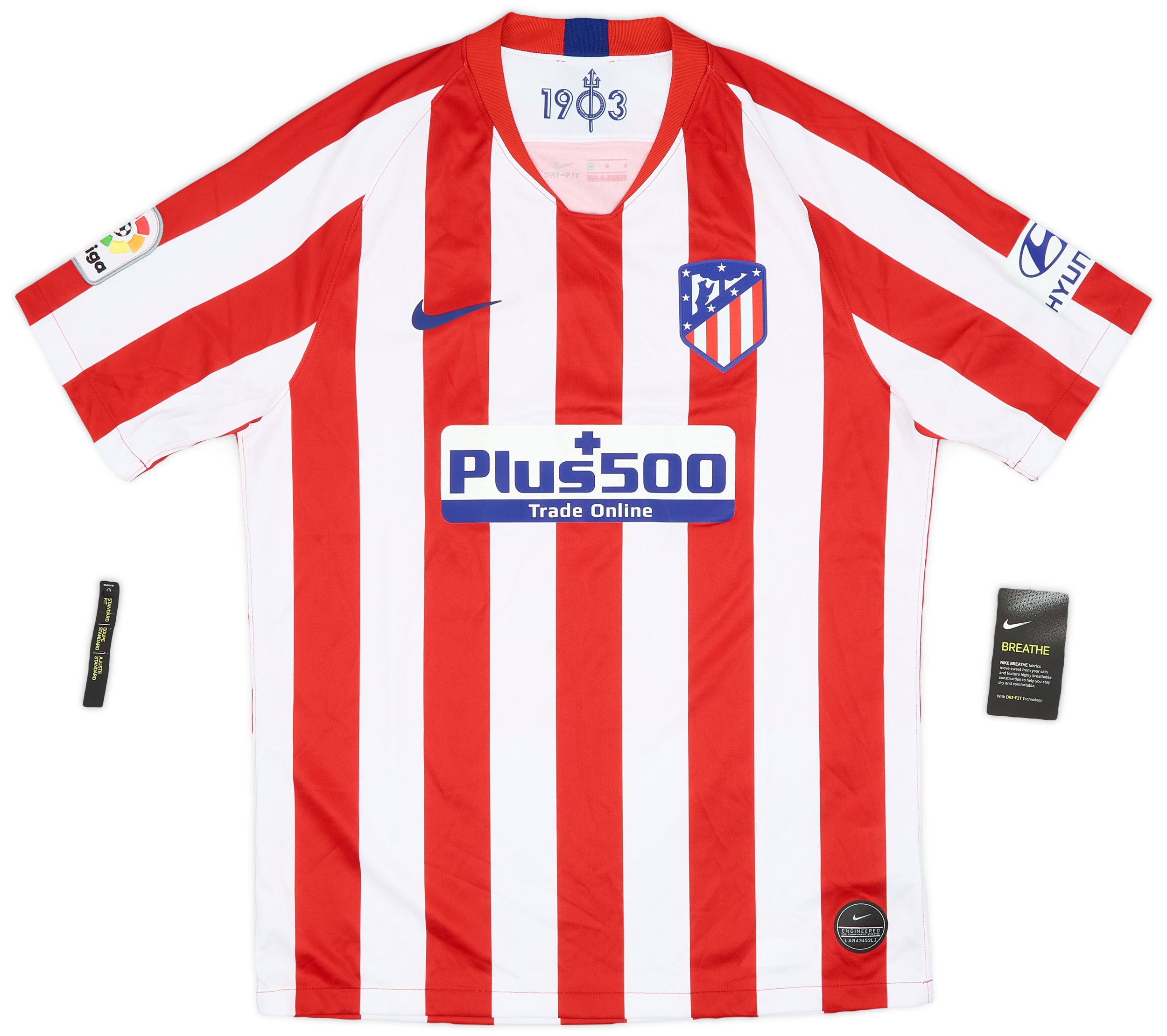 2019-20 Atletico Madrid Home Shirt ()
