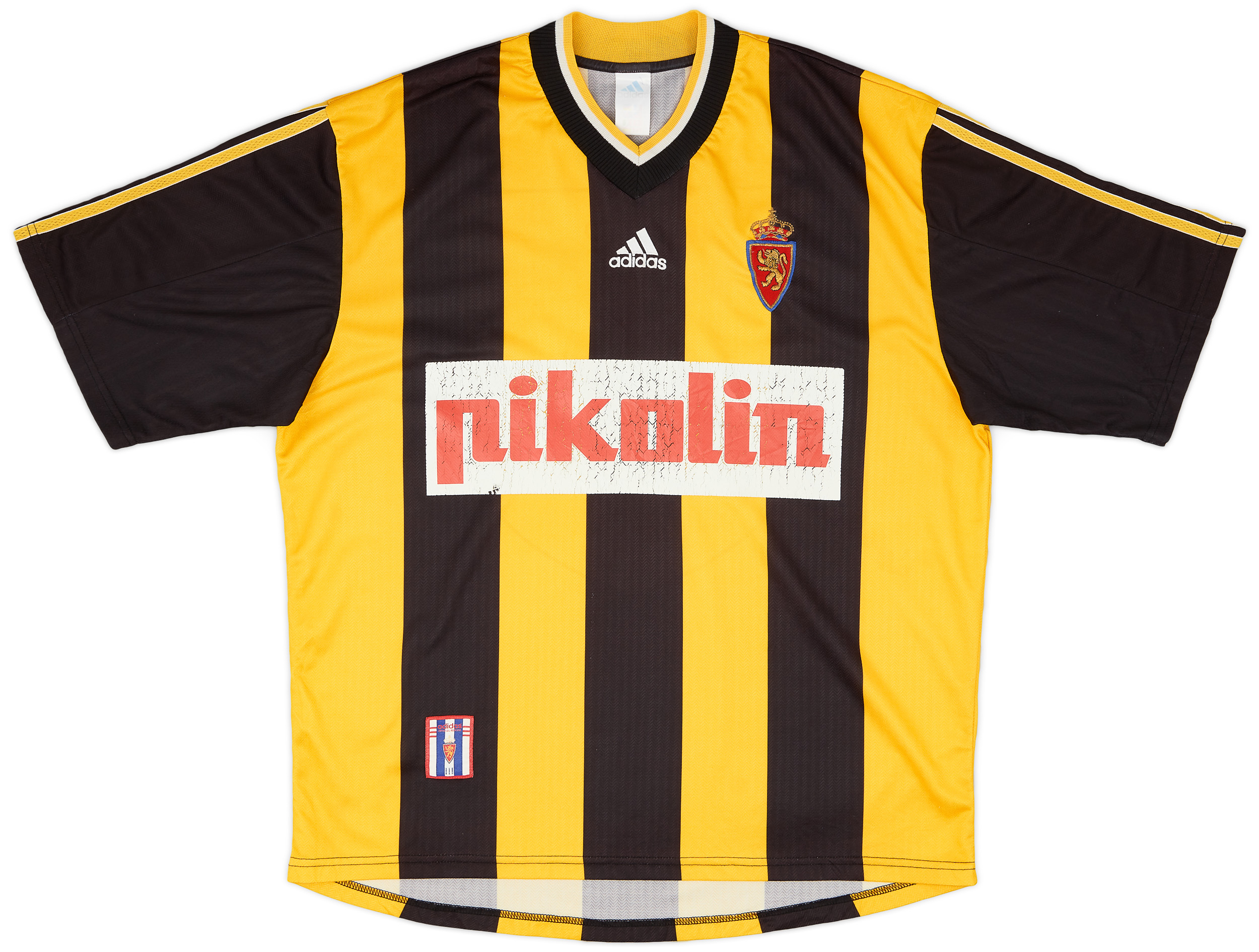 1998-99 Real Zaragoza Away Shirt #20 - 5/10 - ()