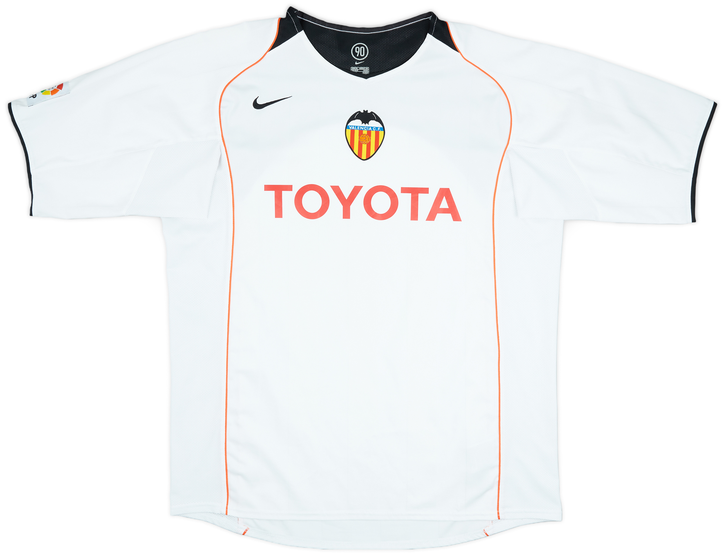 2004-05 Valencia Home Shirt - 8/10 - ()