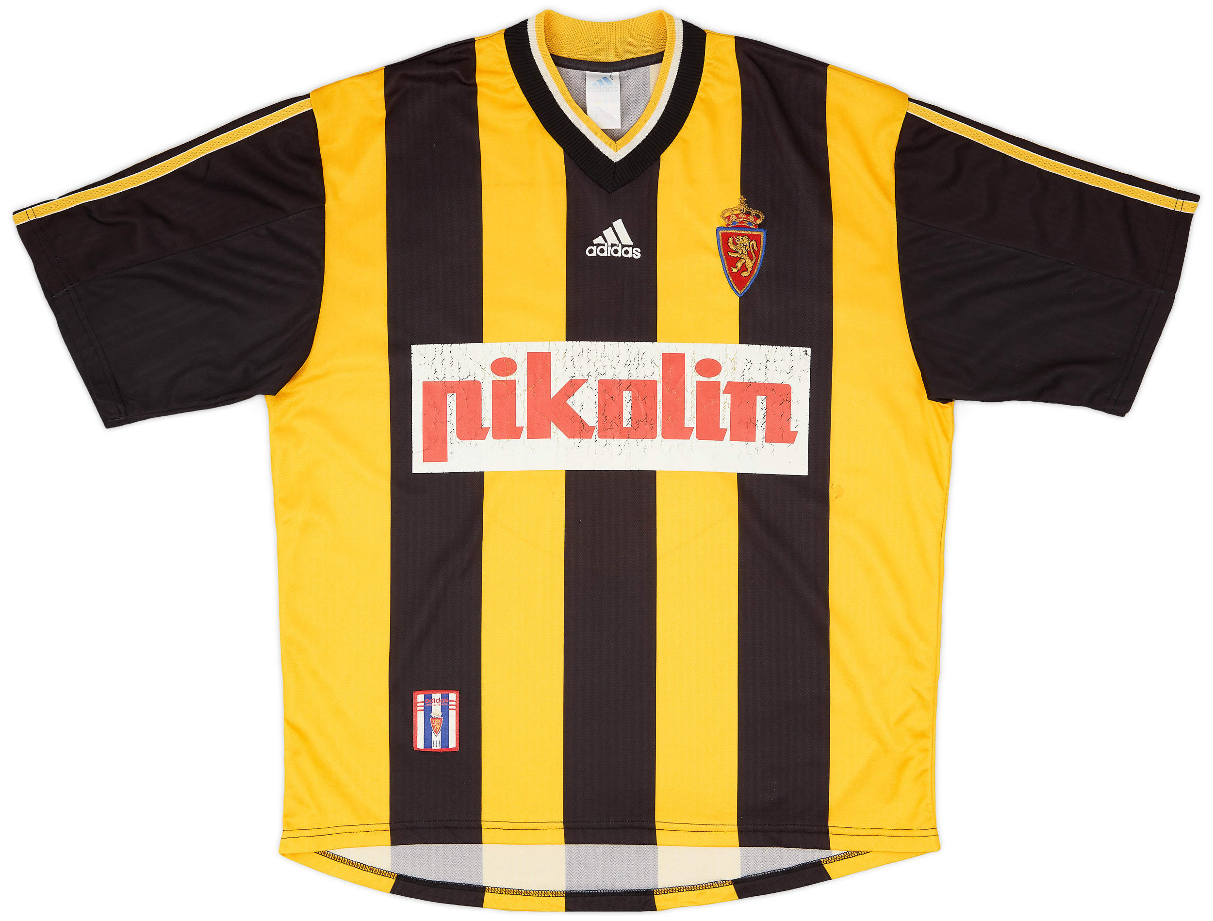 1998-99 Real Zaragoza Away Shirt #6 - 5/10 - ()