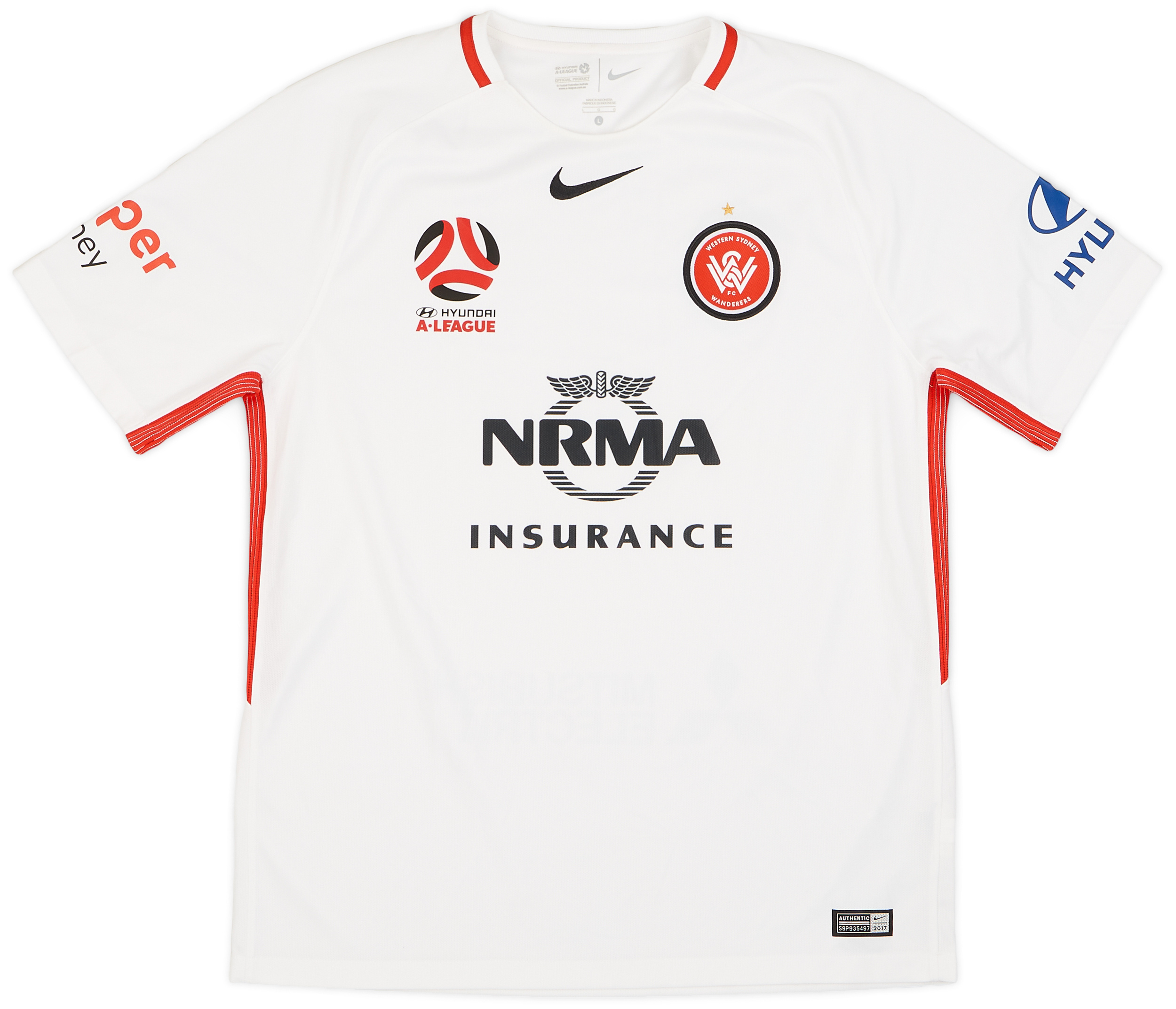 Western Sydney Wanderers  Away shirt (Original)