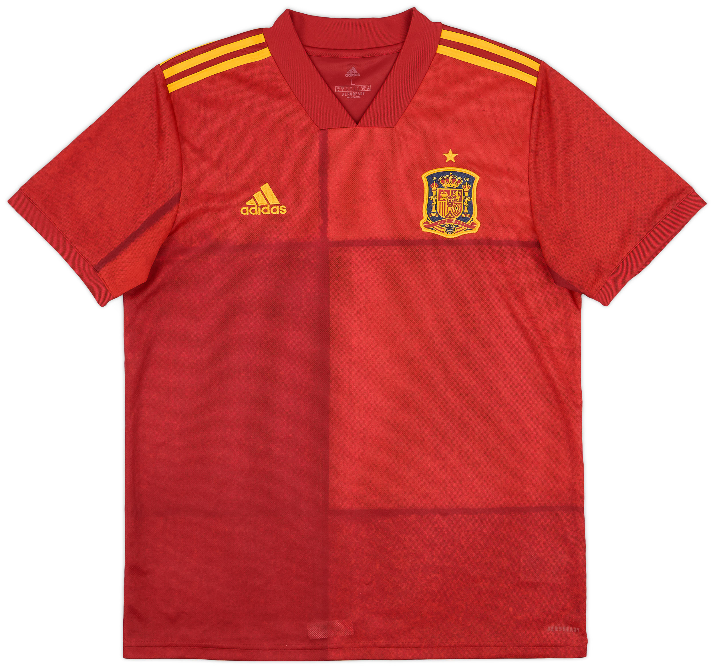 2020-21 Spain Home Shirt - 9/10 - ()
