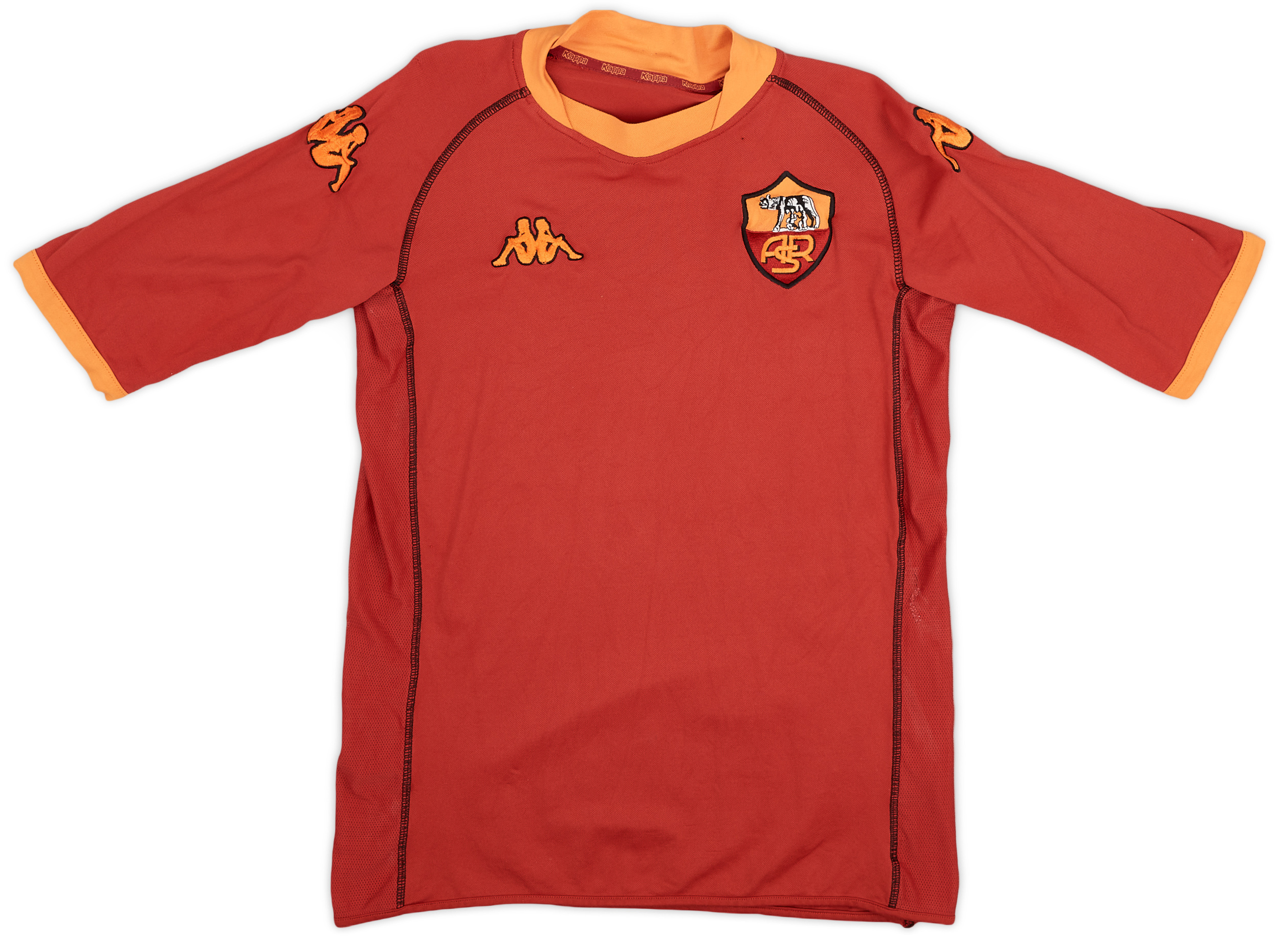 2002-03 Roma Home Shirt - 4/10 - ()