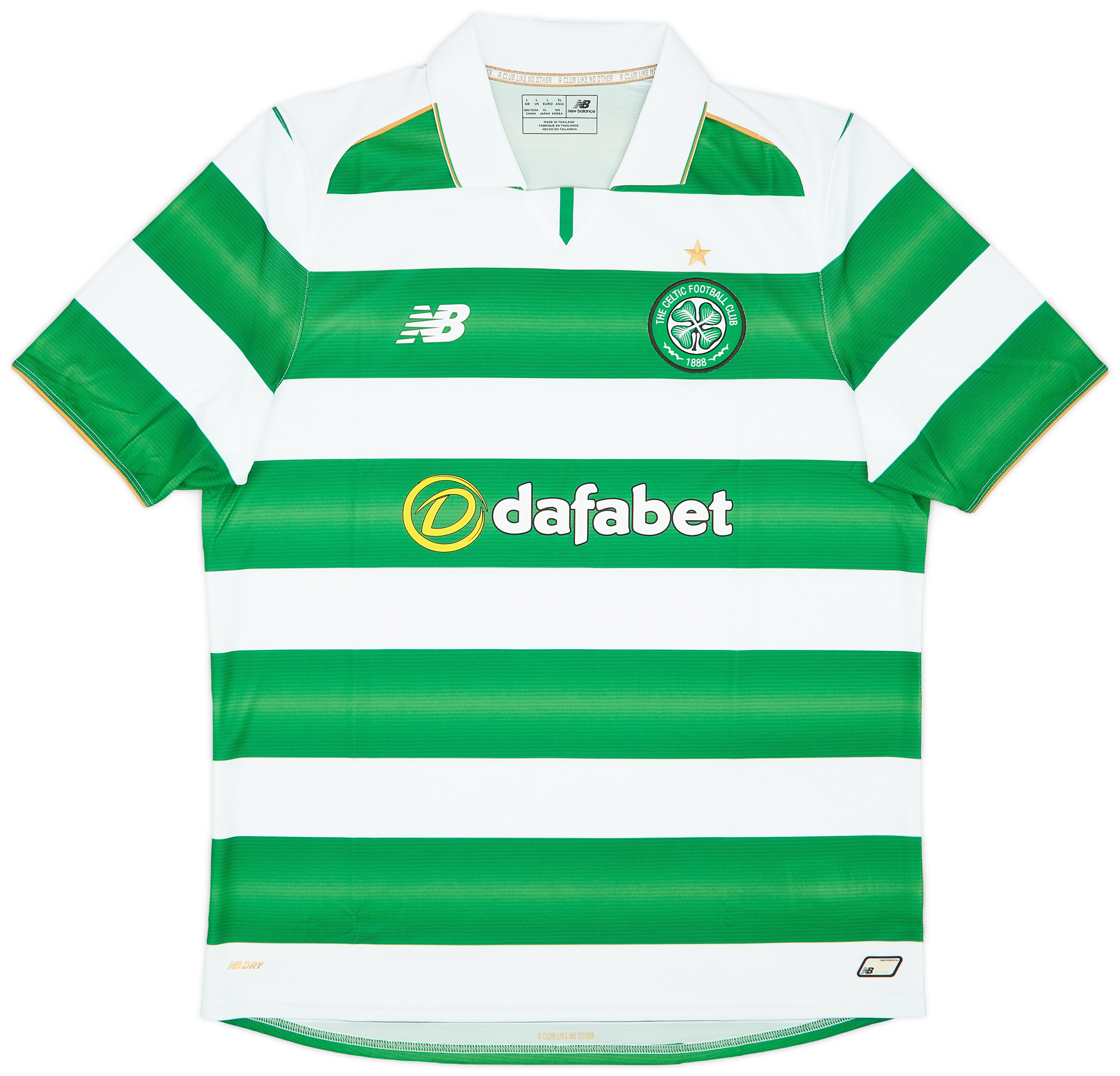 2016-17 Celtic Home Shirt ()