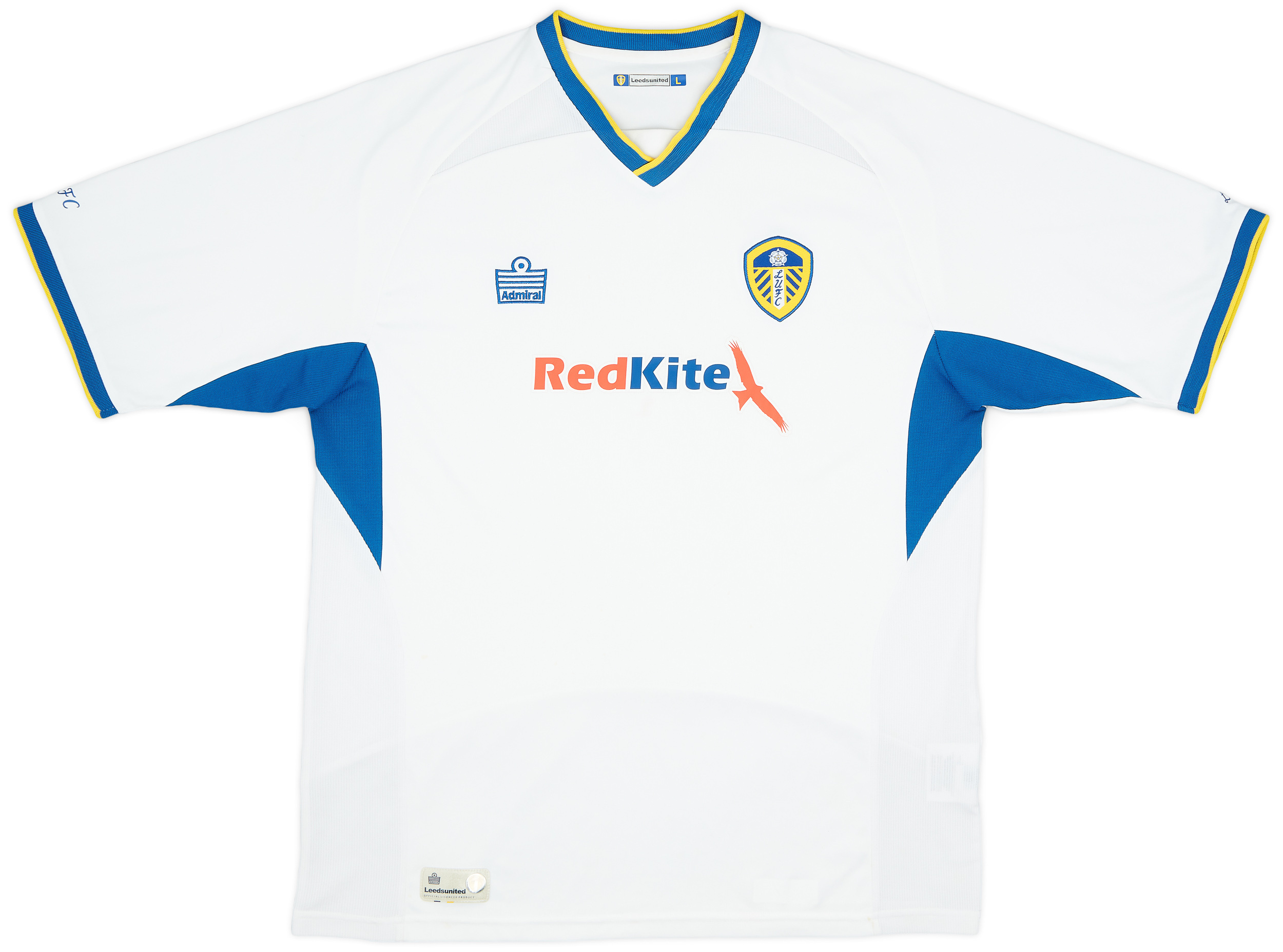 2007-08 Leeds United Home Shirt - 8/10 - ()