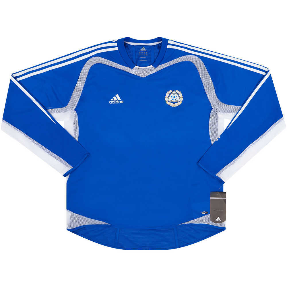 2004-05 Finland Player Issue Away L/S Shirt *BNIB* XL