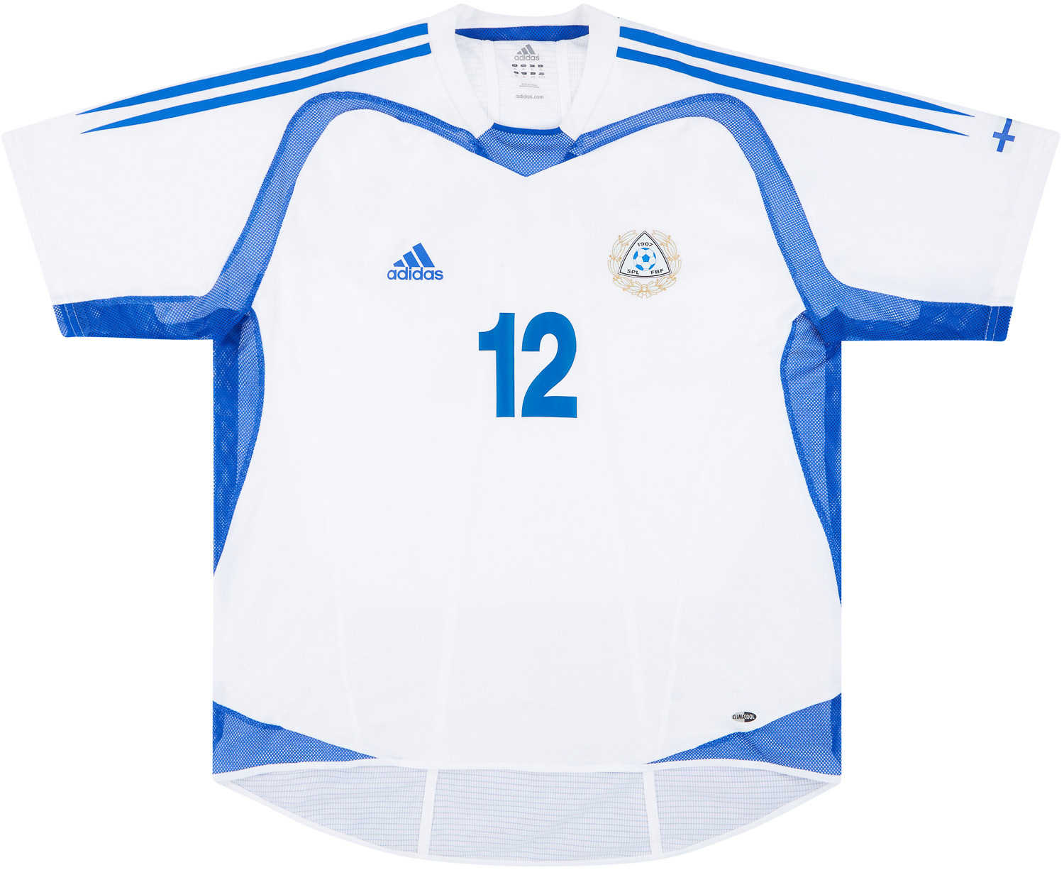 2004-06 Finland Match Issue Home Shirt #12