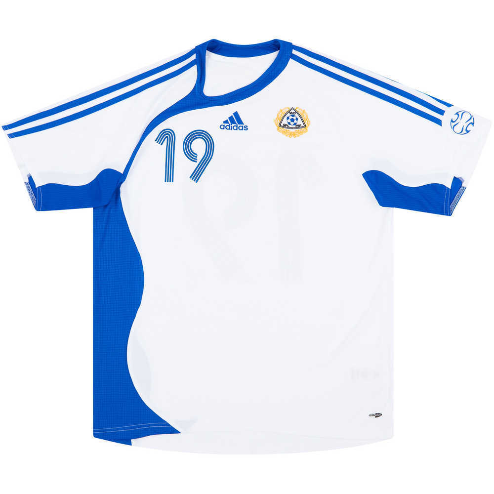 2006 Finland Match Worn Home Shirt #19