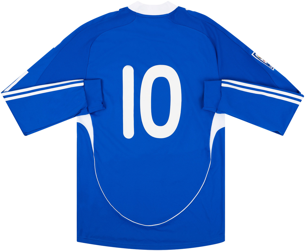 2008-09 Finland Match Issue Away L/S Shirt #10 (Litmanen)-Match Worn Shirts Other European Certified Match Worn