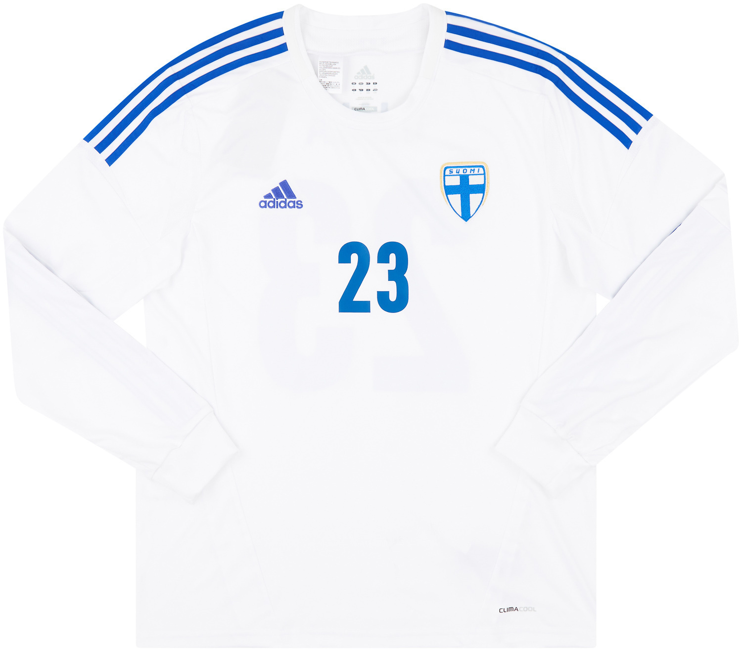 2012-13 Finland Match Issue Home Shirt Ojala #23