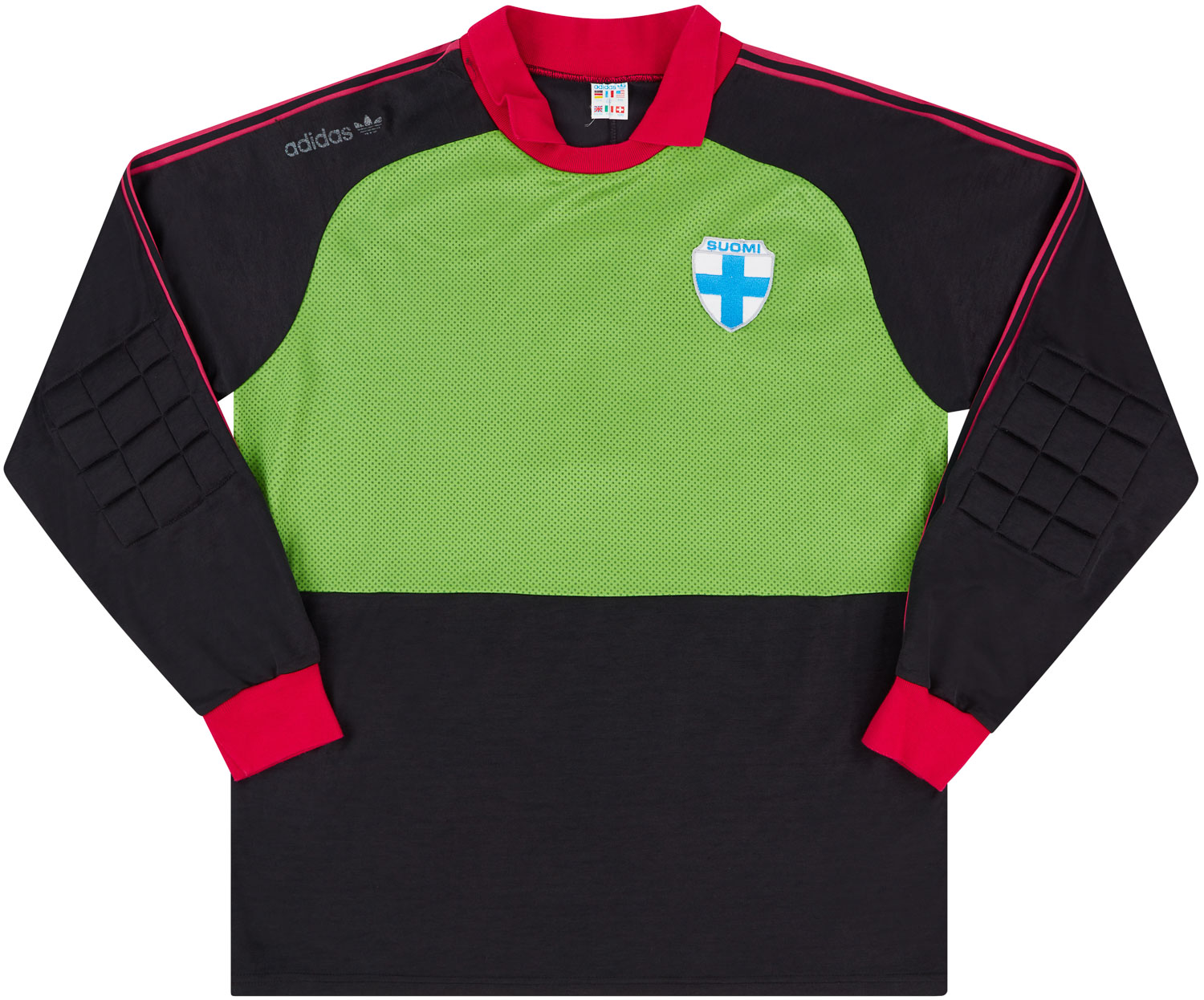 1989 Finland Match Issue GK Shirt #1 (Laukkanen)