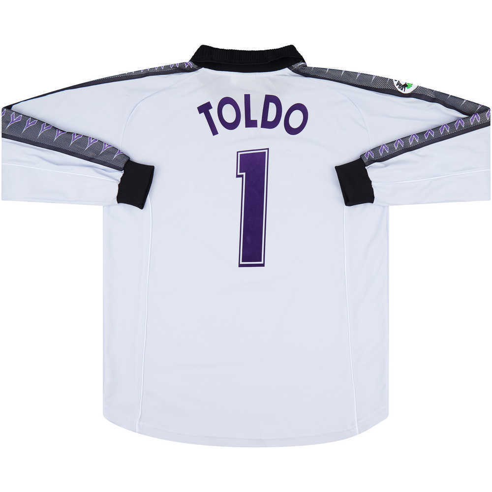 2000-01 Fiorentina Match Issue GK Shirt Toldo #1