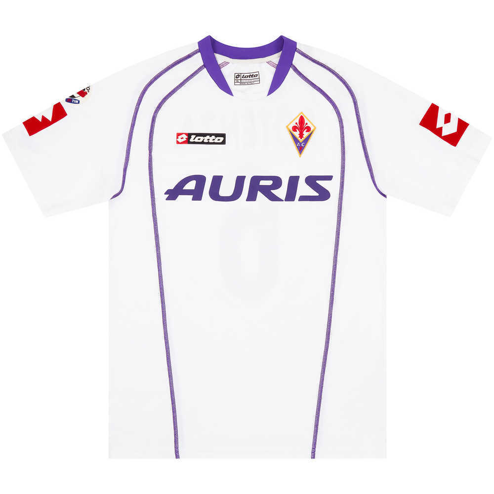 2006-07 Fiorentina Match Issue Away Shirt Potenza #6