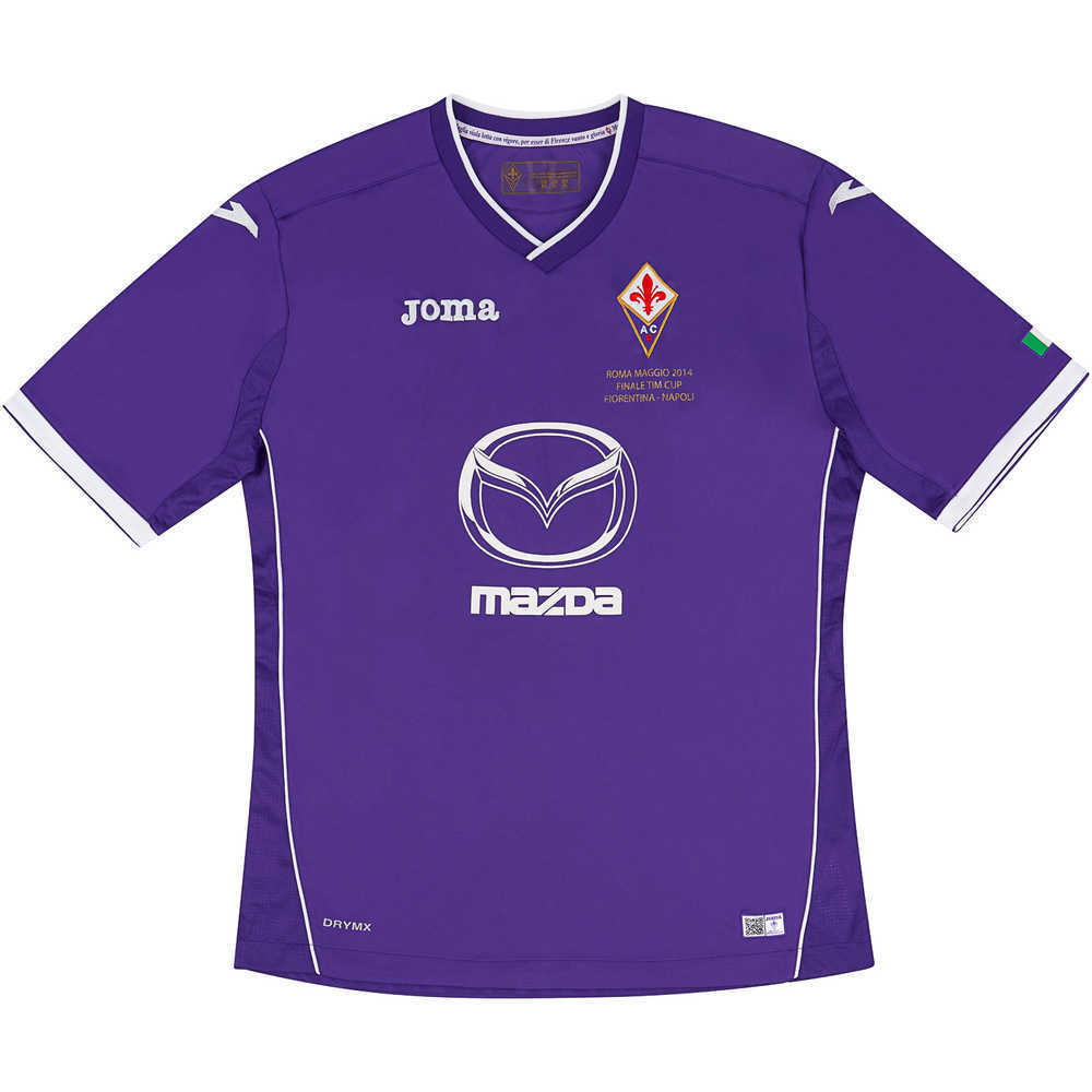 2014 Fiorentina Coppa Italia Final Home Shirt (Excellent) XL